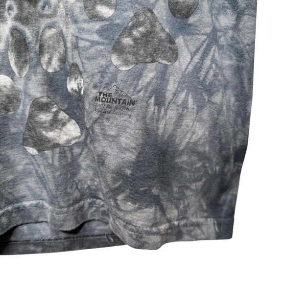 VINTAGE The Mountain Wolf Long Sleeve Unisex All Over Graphic Tee Sz M - Picture 5 of 9